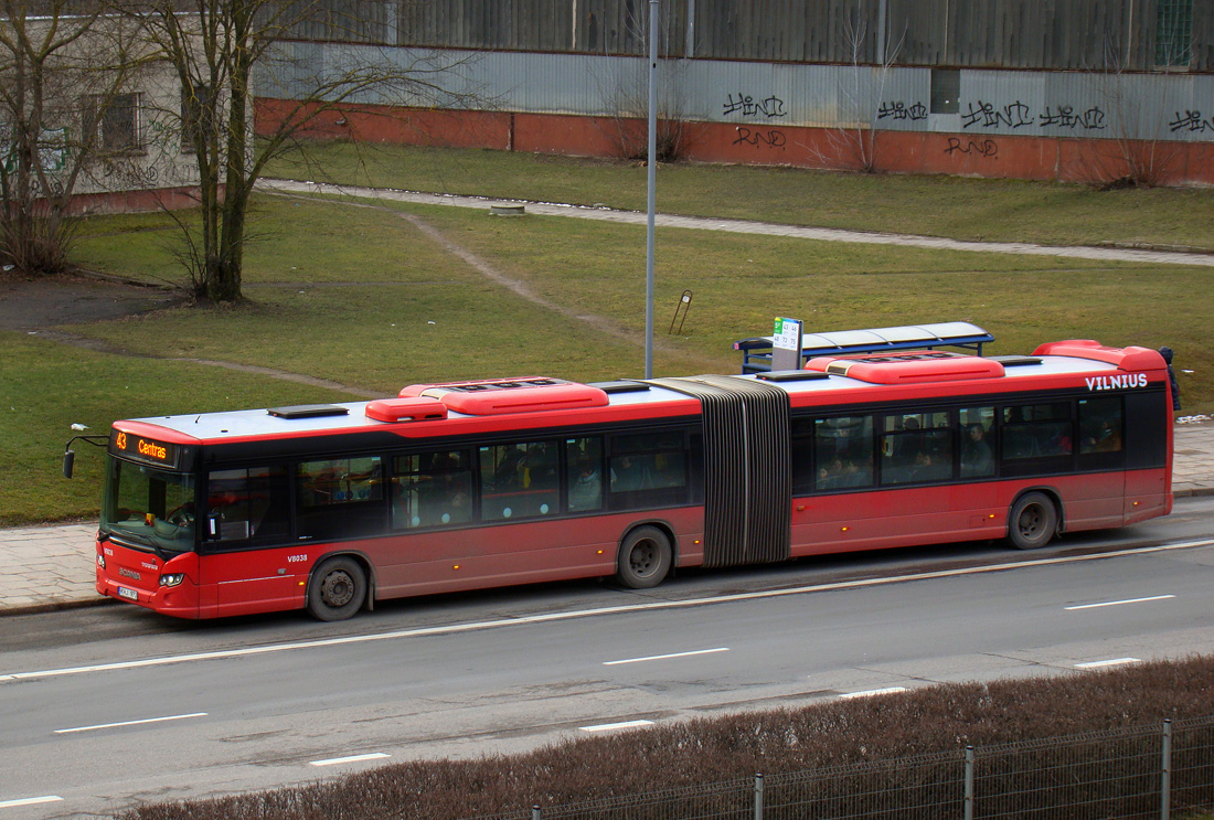 Vilnius, Scania Citywide LFA No. V8038