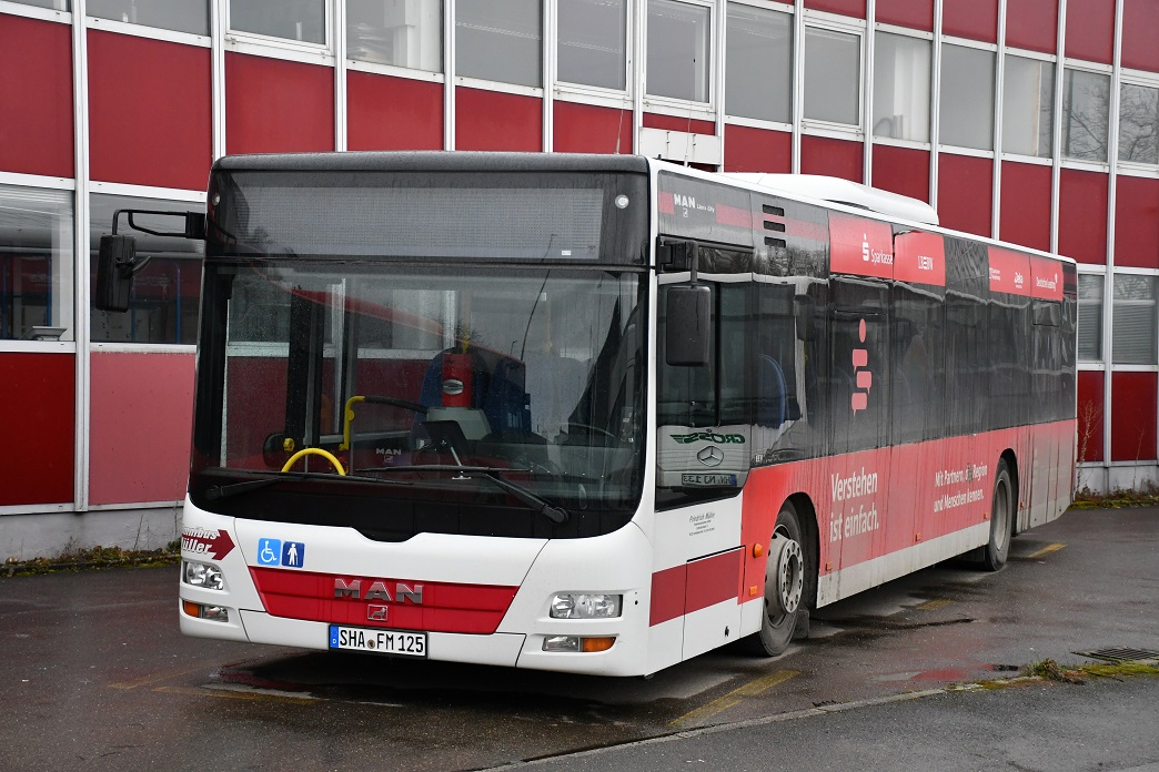 Schwäbisch Hall, MAN A20 Lion's City Ü NÜ323 # 125
