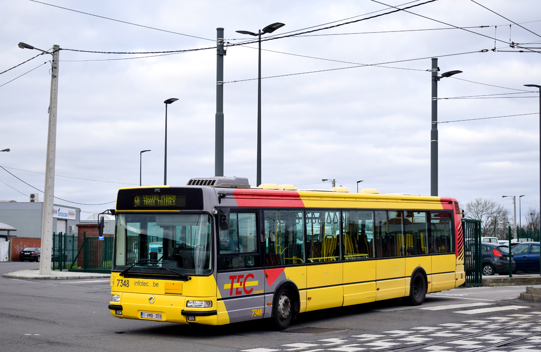 Charleroi, Irisbus Agora S # 7348