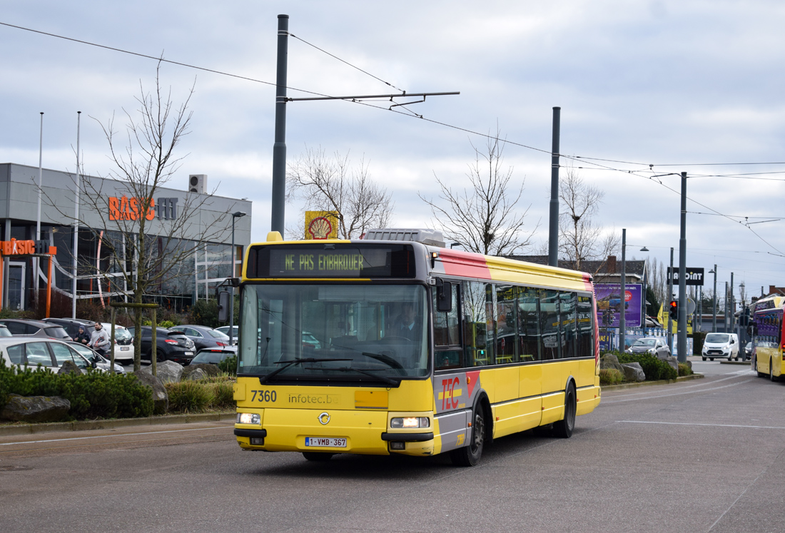 Charleroi, Irisbus Agora S # 7360