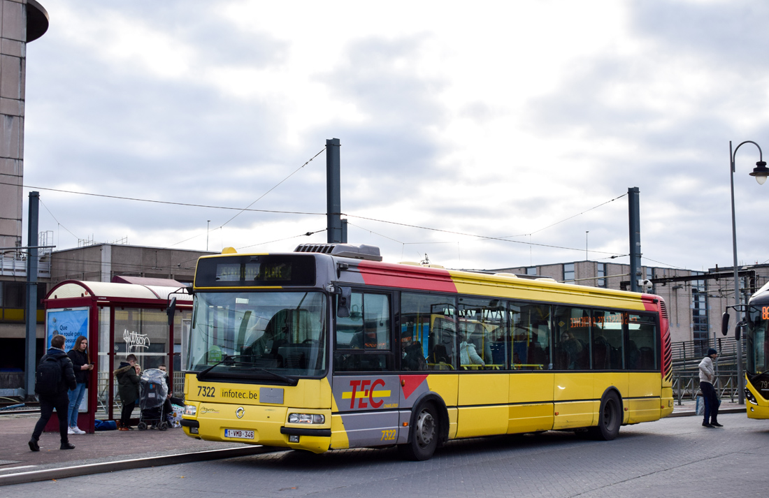 Charleroi, Irisbus Agora S # 7322