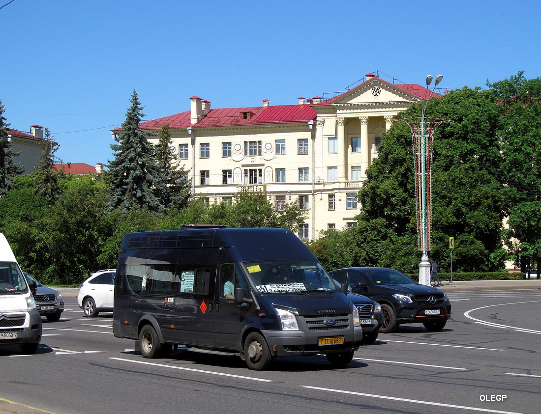 Minsk, Nizhegorodets-222709 (Ford Transit) # 7ТЕХ6981