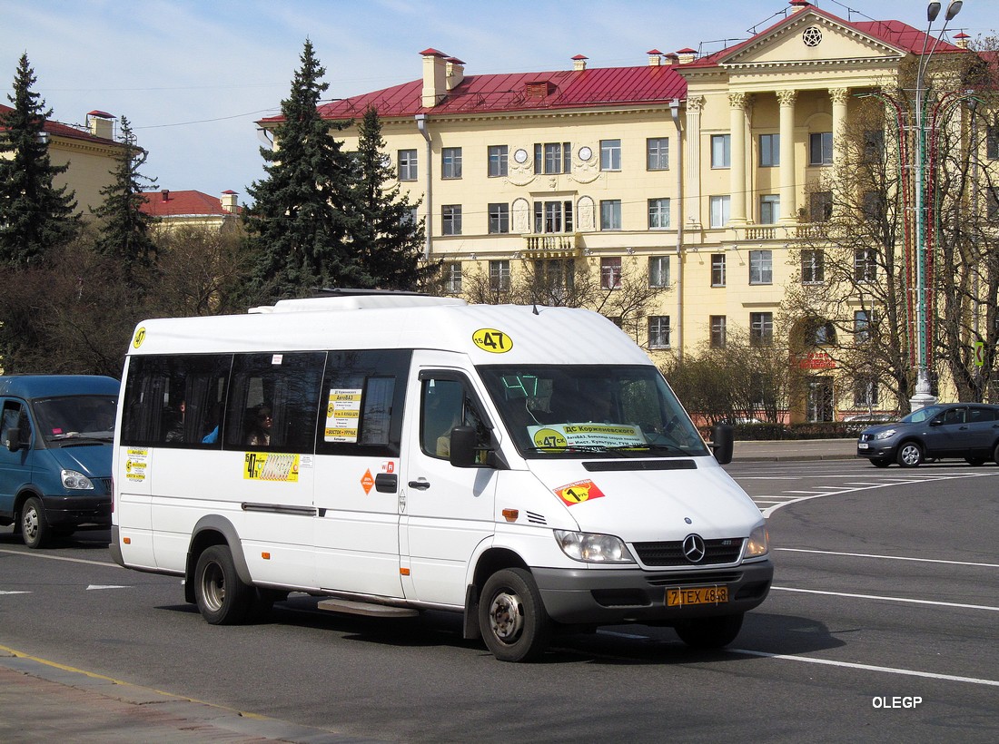 Minsk, Mercedes-Benz Sprinter 411CDI nr. 7ТЕХ4848