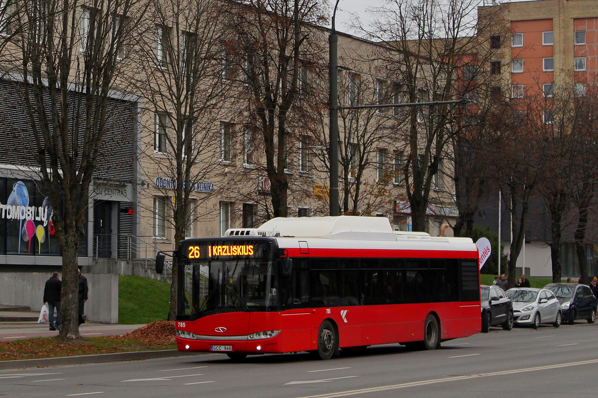 Kaunas, Solaris Urbino III 12 CNG № 785