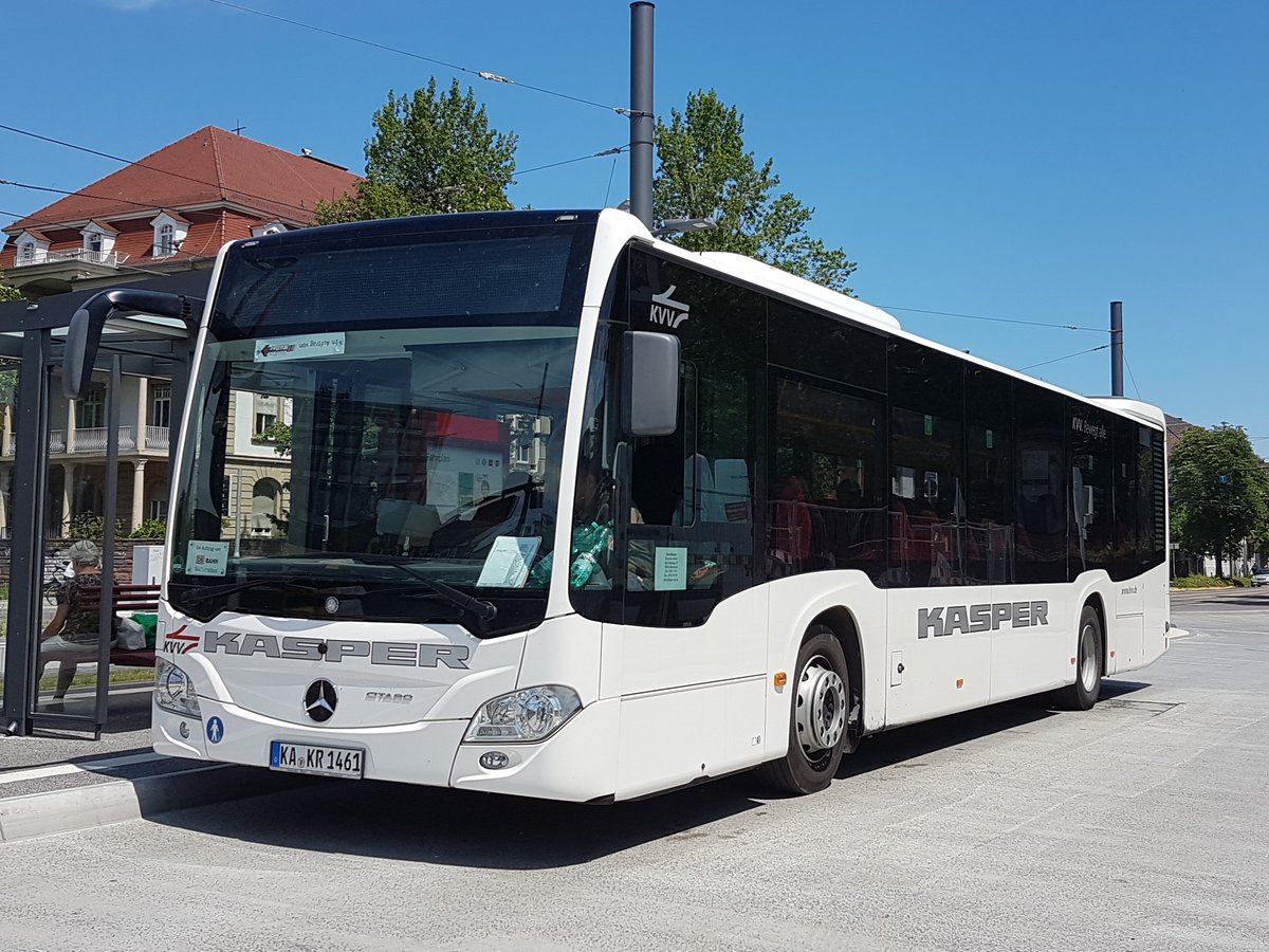 Karlsruhe, Mercedes-Benz Citaro C2 Ü # KA-KR 1461