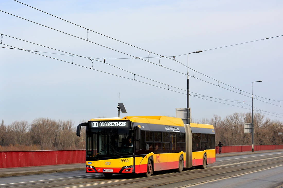 Warsaw, Solaris Urbino IV 18 CNG č. 9930