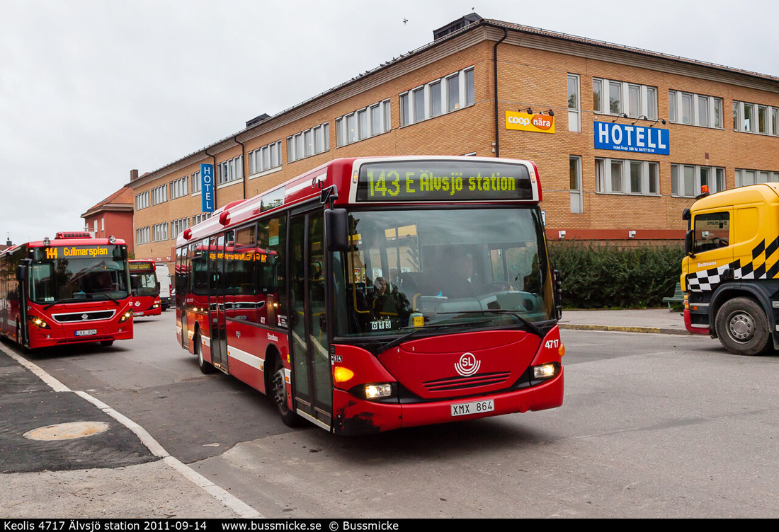 Stockholm, Scania OmniLink CL94UB 4X2LB # 4717