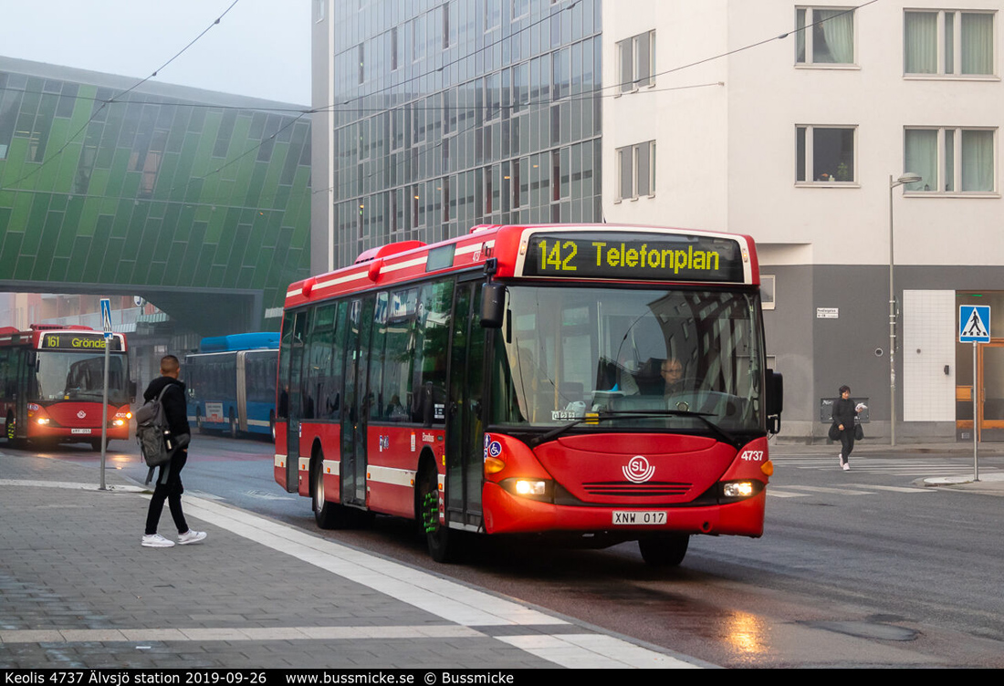Stockholm, Scania OmniLink CL94UB 4X2LB # 4737