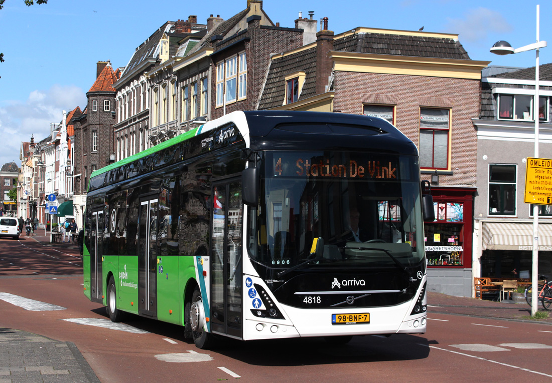 Leiden, Volvo 7900 Electric №: 4818