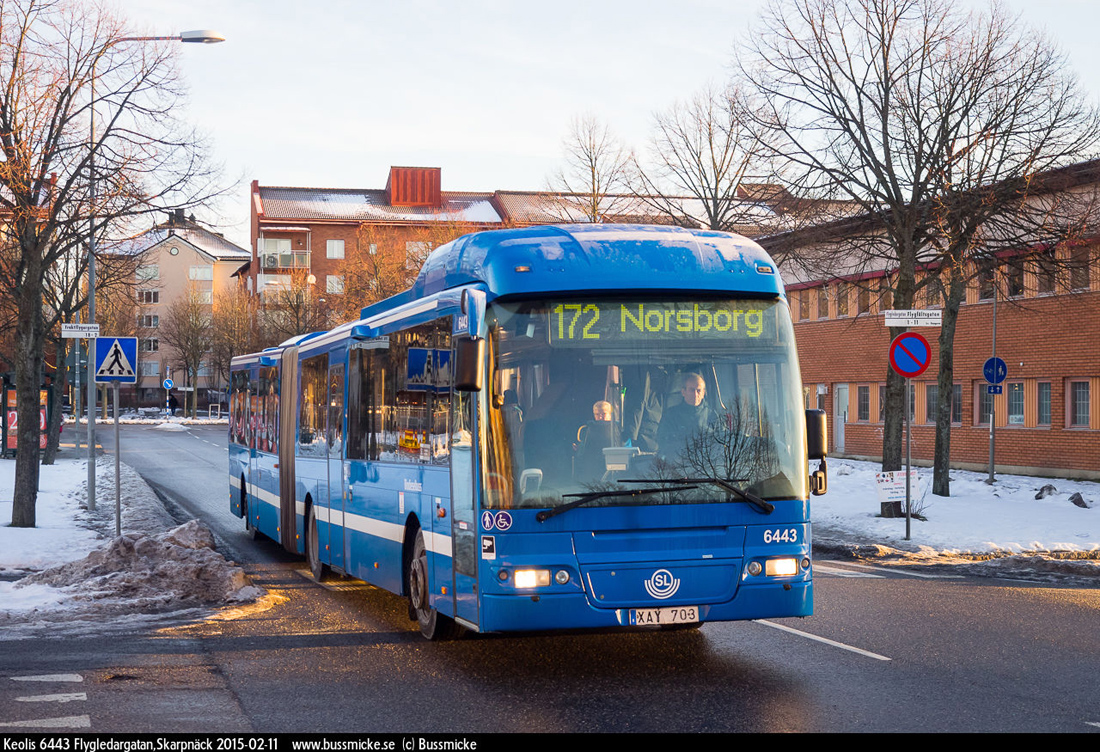 Stockholm, Volvo 8500LEA # 6443