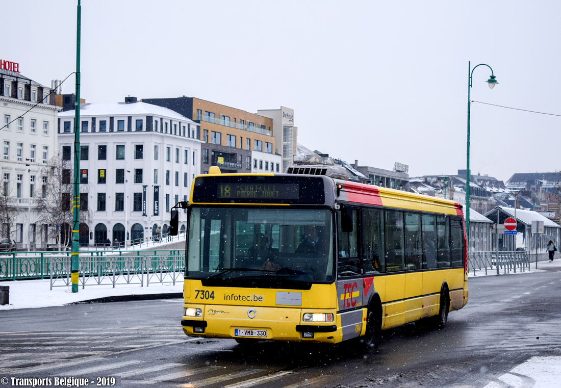 Charleroi, Irisbus Agora S nr. 7304