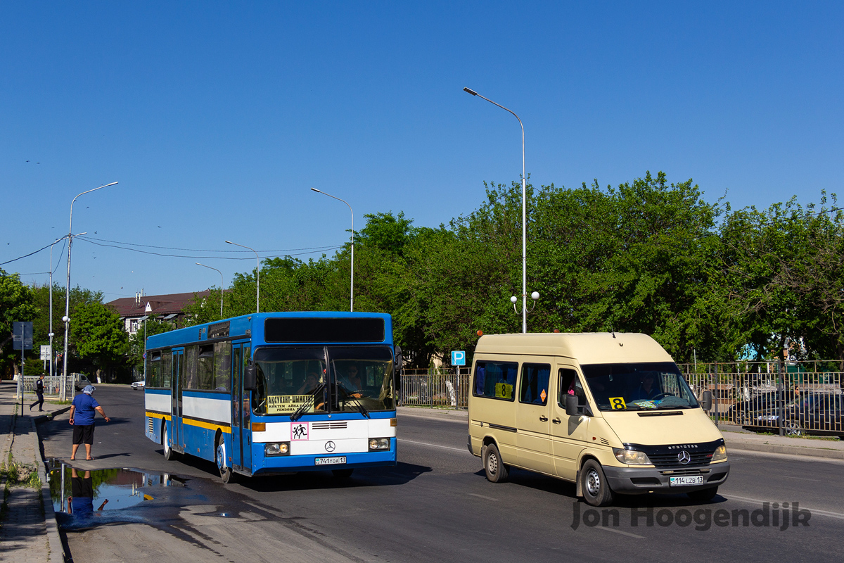 Šõmkent, Mercedes-Benz O405 № 741 YOA 13; Šõmkent, Mercedes-Benz Sprinter № 114 LZB 13