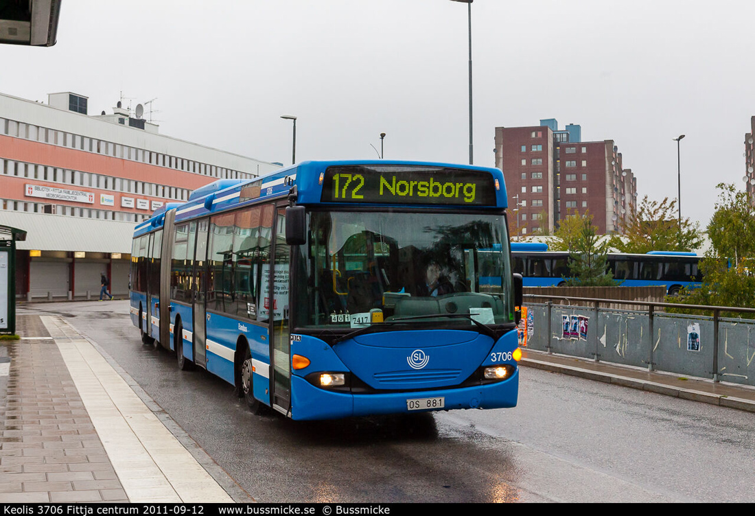 Стокгольм, Scania OmniLink CL94UA 6x2/2LB № 3706