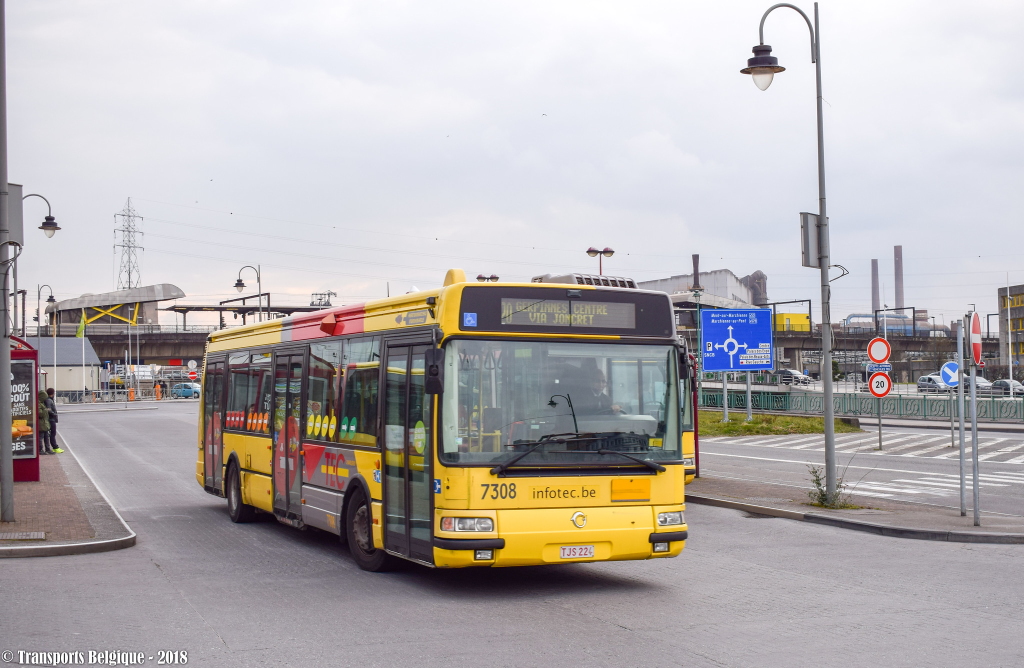 Charleroi, Irisbus Agora S # 7308