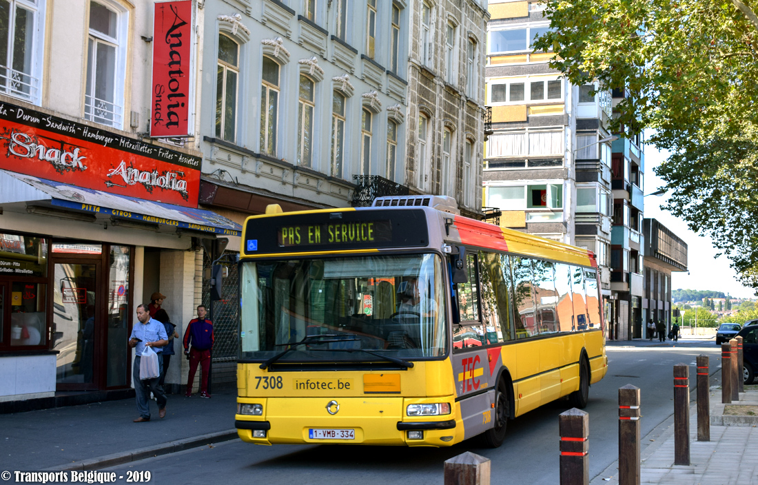 Charleroi, Irisbus Agora S № 7308