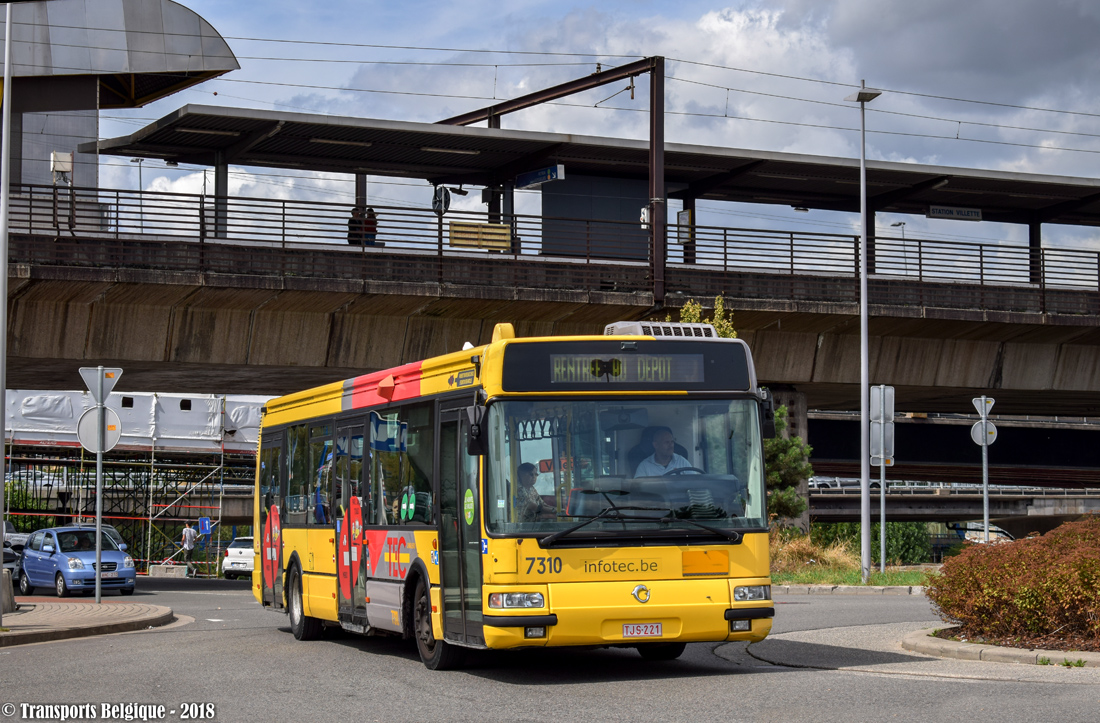 Шарлеруа, Irisbus Agora S № 7310