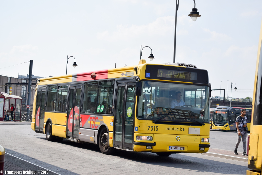 Charleroi, Irisbus Agora S č. 7315