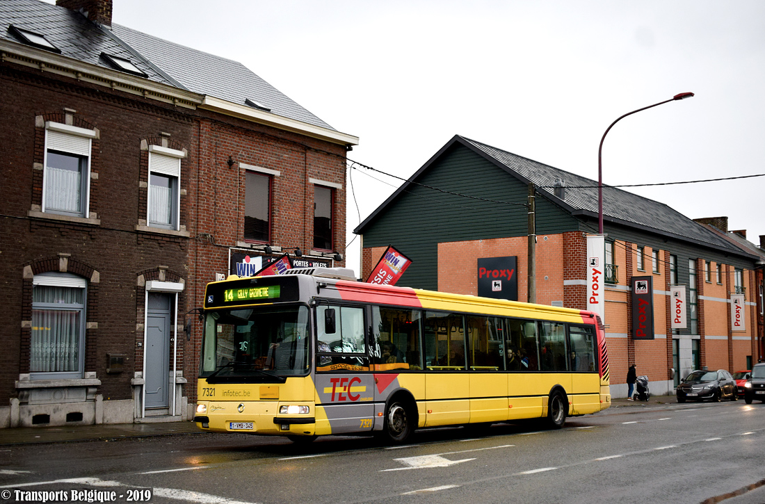 Charleroi, Irisbus Agora S Nr. 7321