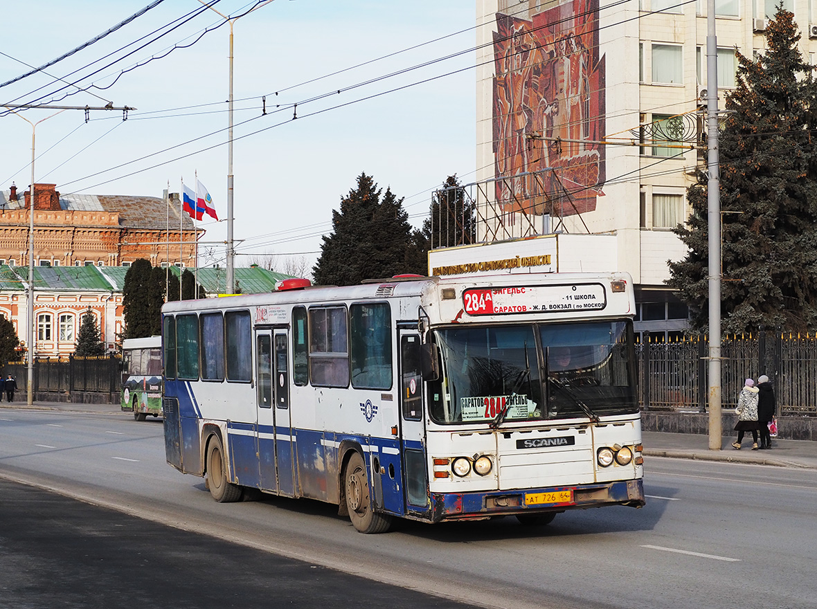Saratov, Scania CN112CLB # АТ 726 64