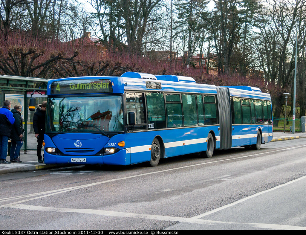 Stockholm, Scania OmniCity CN94UA 6X2/2EB # 5337