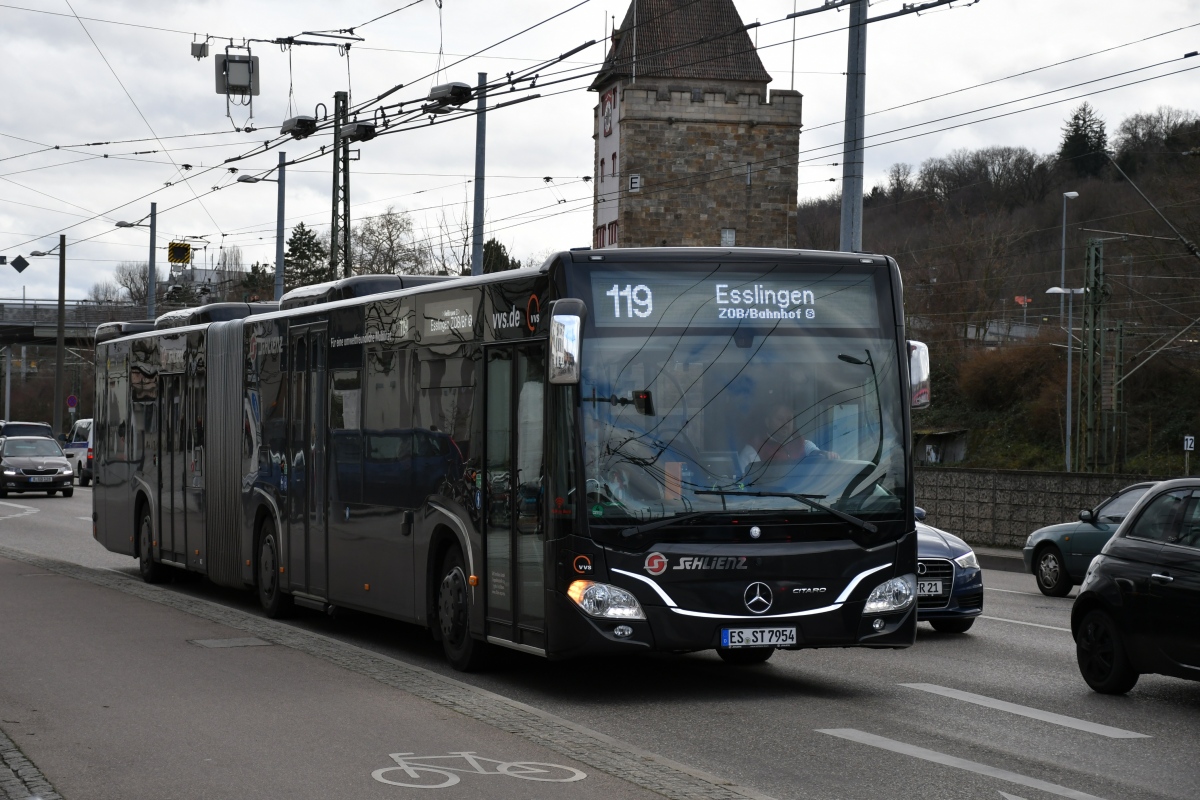 Esslingen am Neckar, Mercedes-Benz Citaro C2 G # ES-ST 7954
