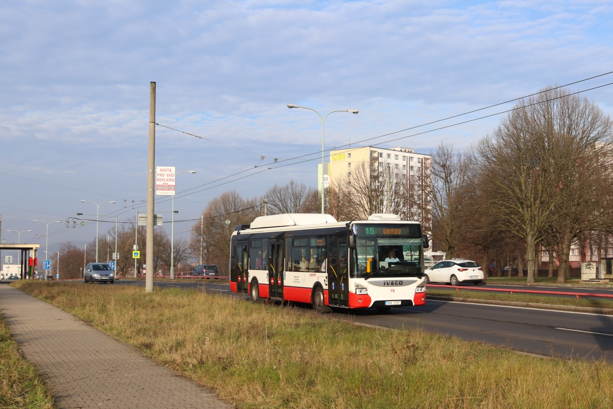 Усти-над-Лабем, IVECO Urbanway 12M CNG № 75