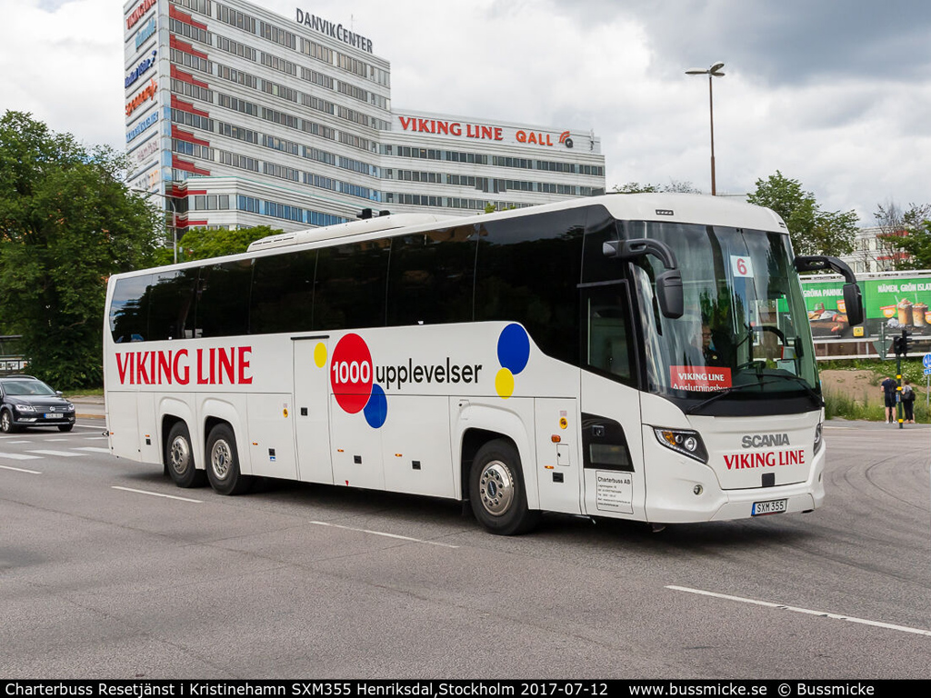 Karlstad, Scania Touring HD 13,7 No. SXM 355