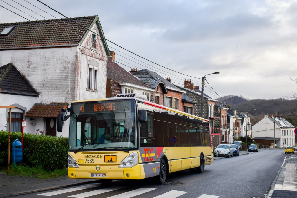 Charleroi, Irisbus Citelis 12M # 7589