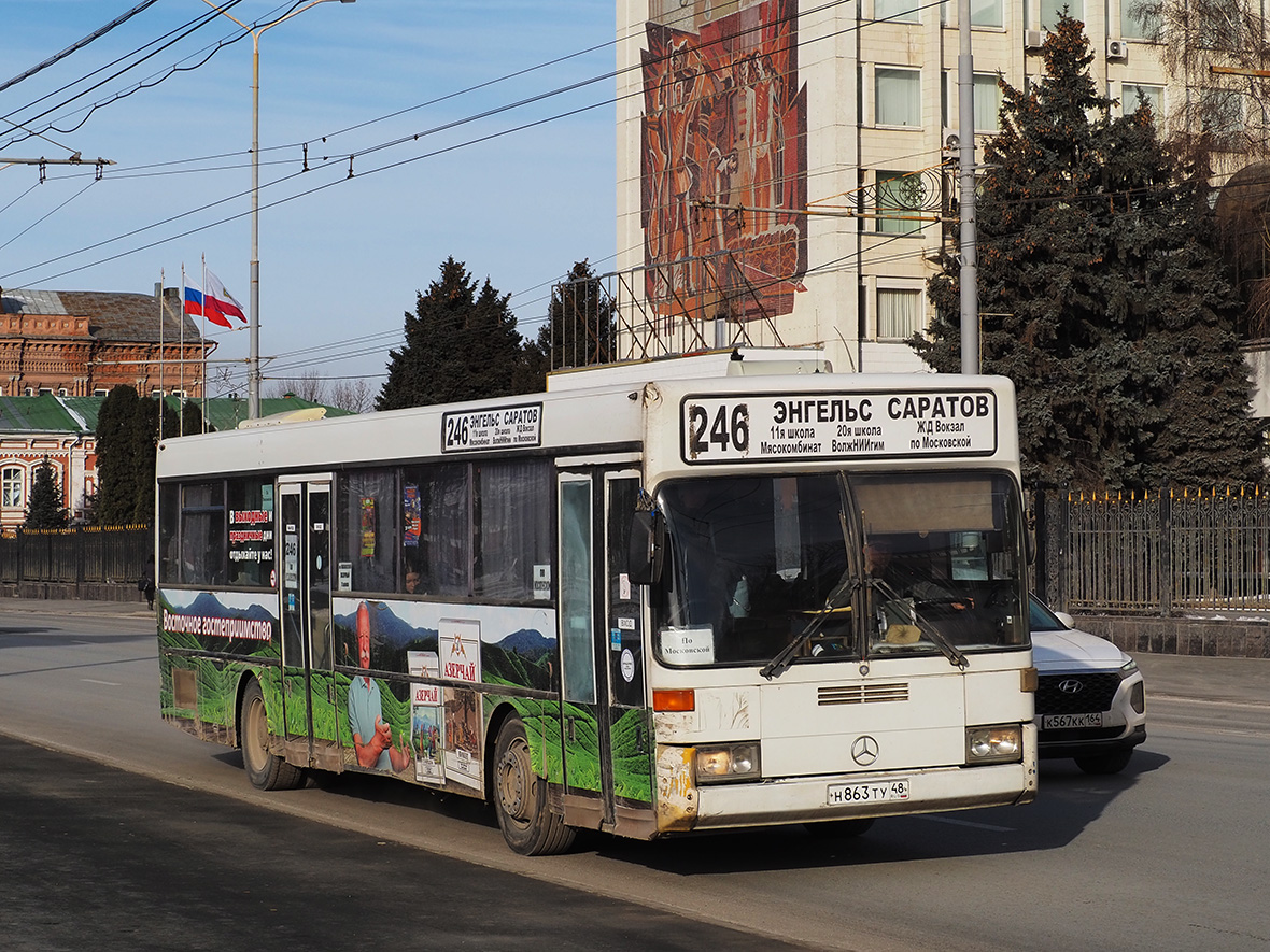Saratov, Mercedes-Benz O405 # Н 863 ТУ 48