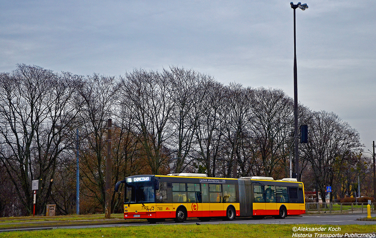 Warsaw, Solbus SM18 LNG № 7322
