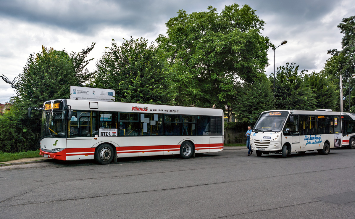 Żory, Solaris Urbino III 10 # 14; Żory, Cacciamali Urby # 4