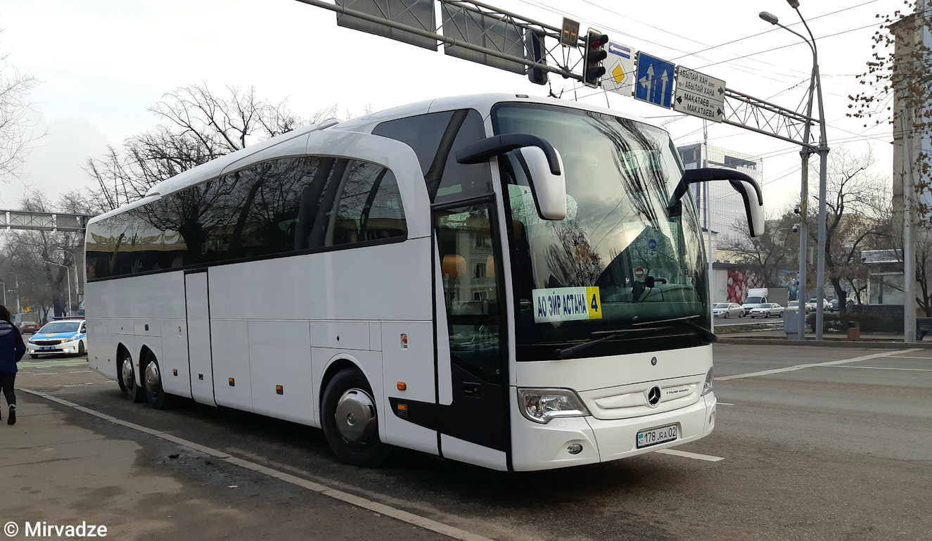 Almaty, Mercedes-Benz Travego II 16RHD M Facelift # 178 JRA 02