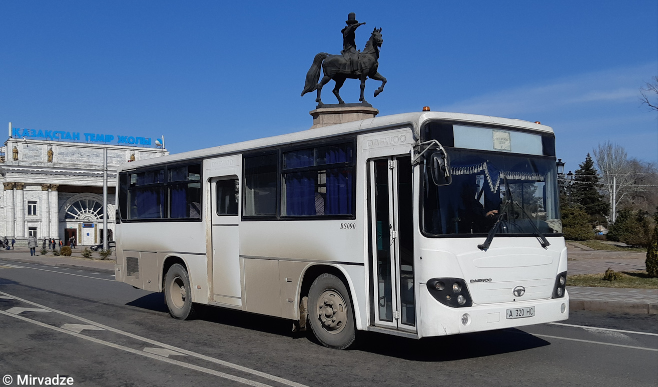 Almaty, Daewoo BS090 (СемАЗ) č. A 320 HC