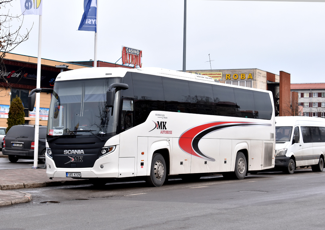 Таллин, Scania Touring HD (Higer A80T) № 585 KSN
