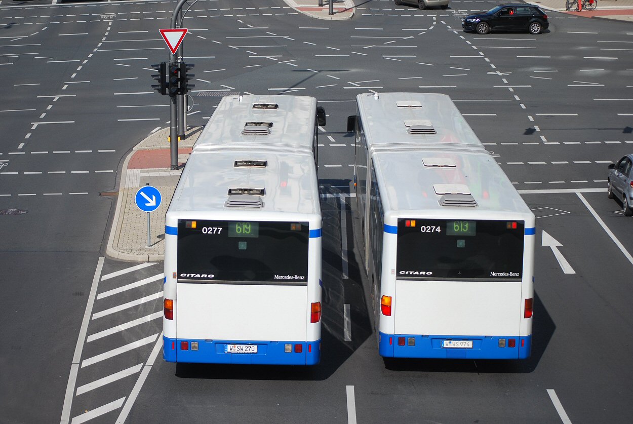 Wuppertal, Mercedes-Benz O530 Citaro G № 0277