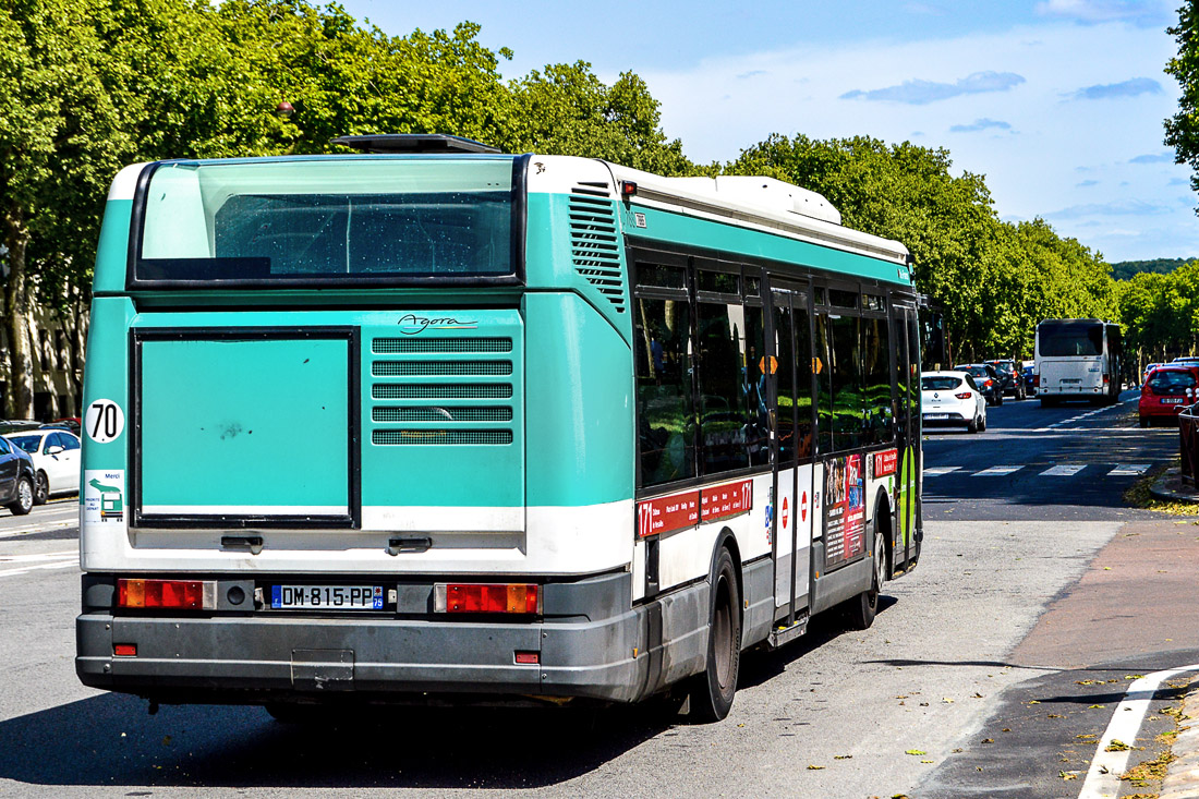 Paříž, Irisbus Agora S č. 7885