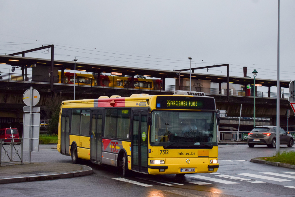 Charleroi, Irisbus Agora S № 7312