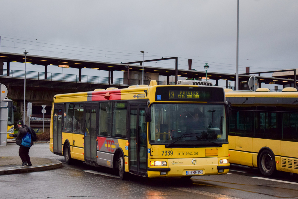 Charleroi, Irisbus Agora S № 7339