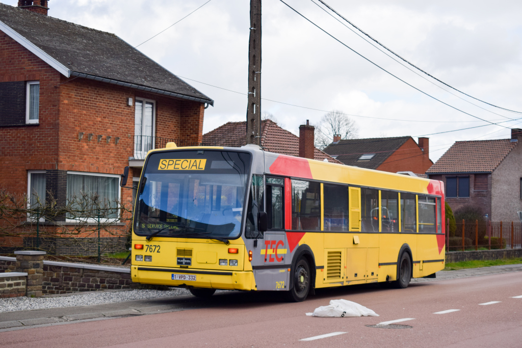 Шарлеруа, Van Hool A500/2 № 7672