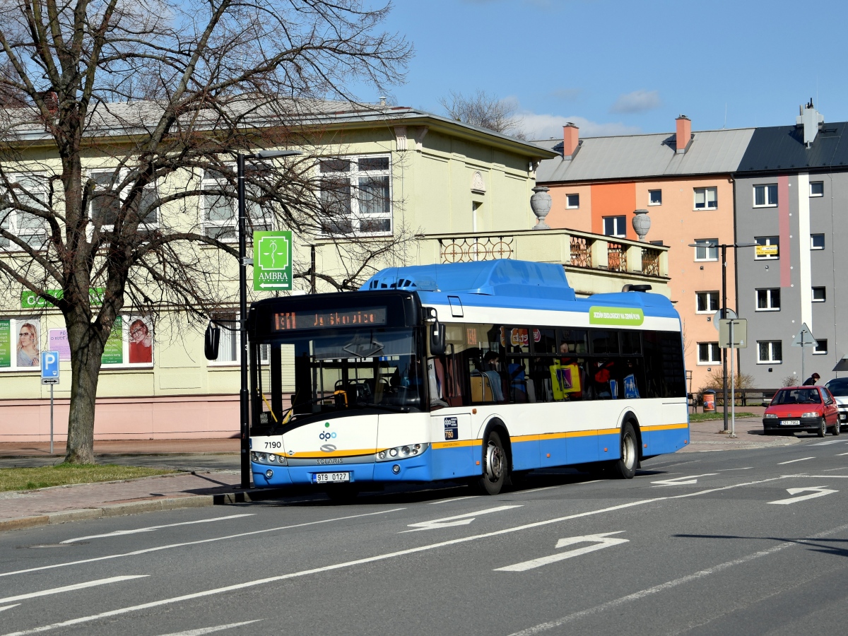 Ostrava, Solaris Urbino III 12 CNG # 7190