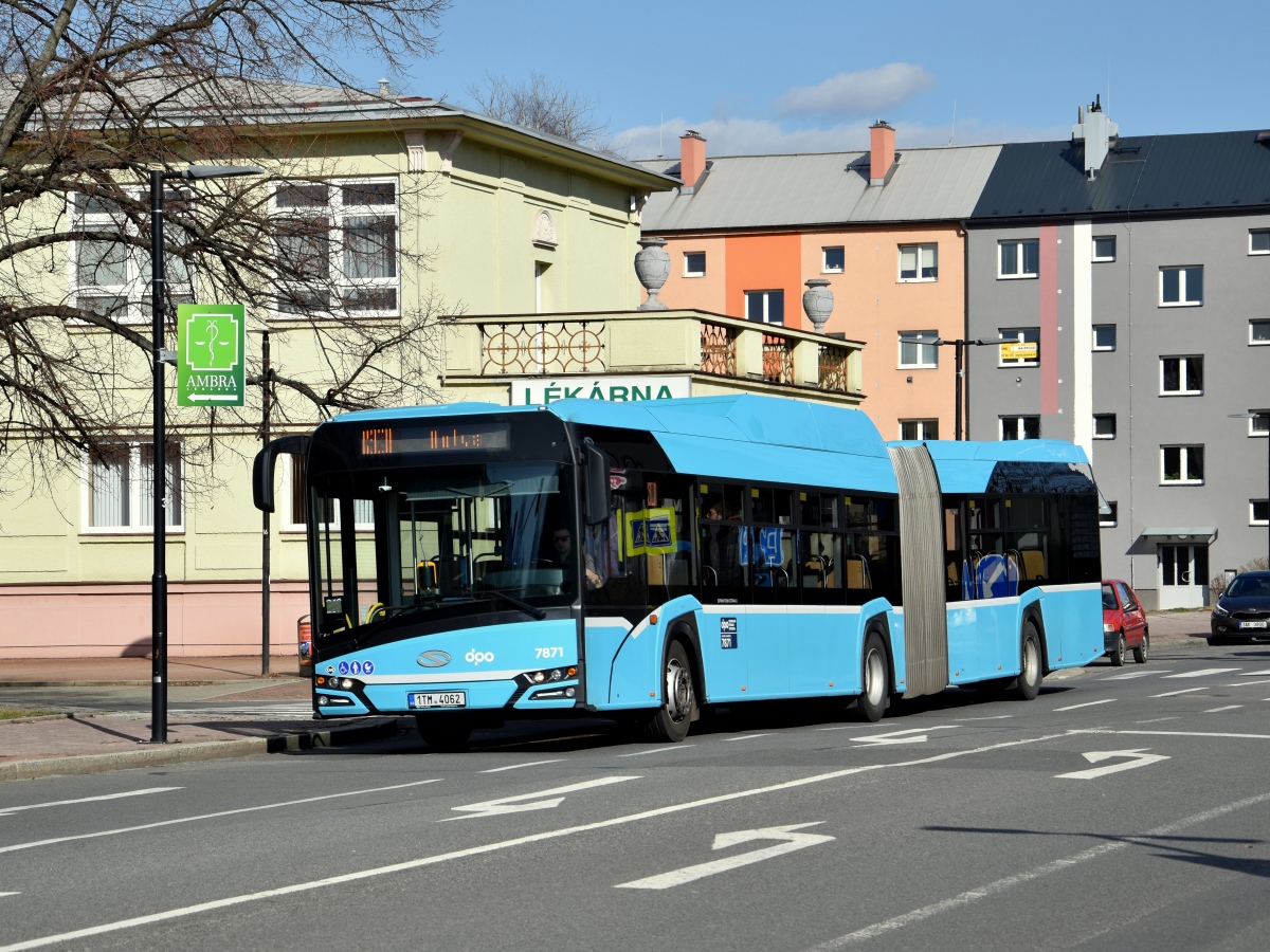 Ostrau, Solaris Urbino IV 18 CNG Nr. 7871