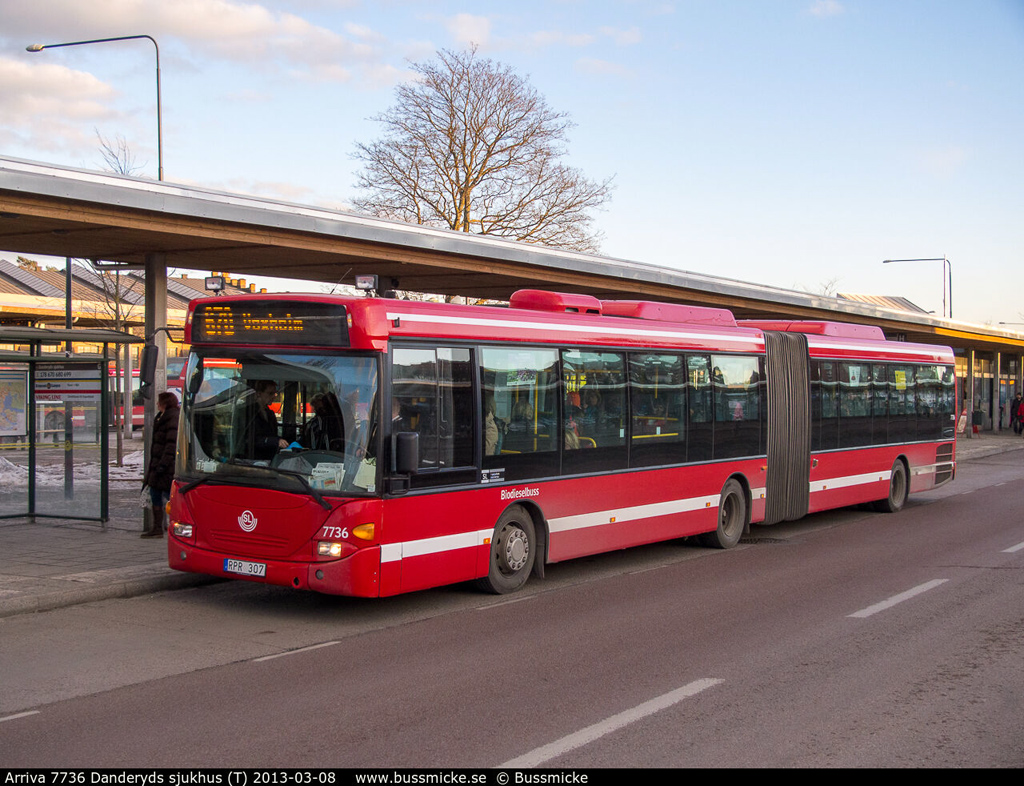 Sztokholm, Scania OmniLink CL94UA 6x2LB # 7736