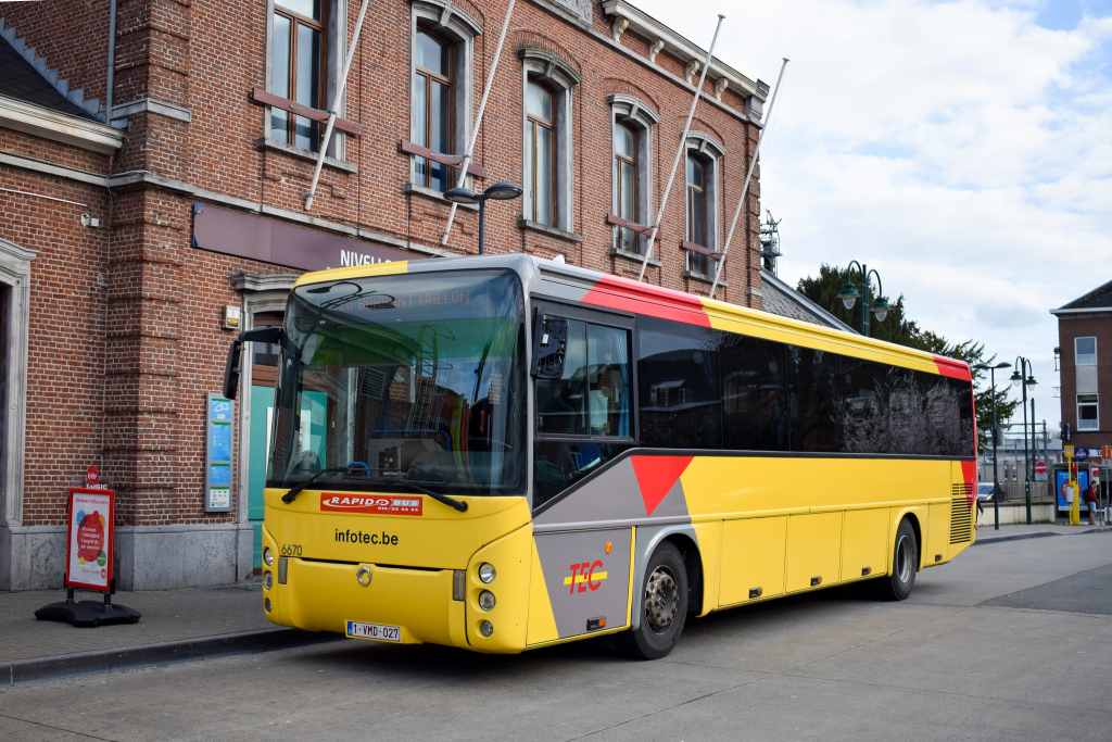 Wavre, Irisbus Ares 12M № 6670