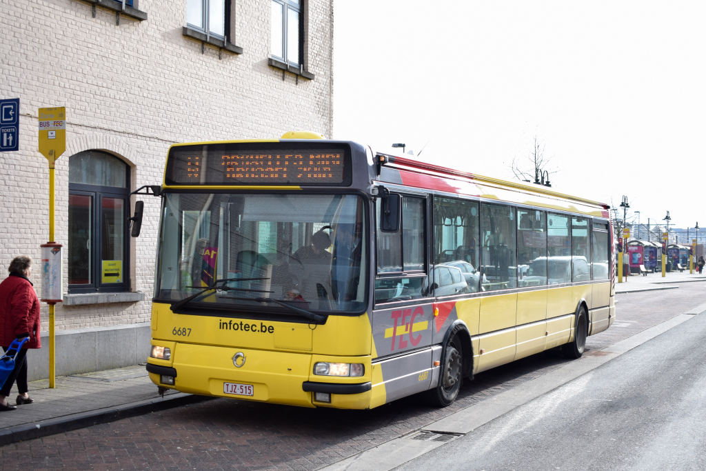 Wavre, Irisbus Agora S No. 6687