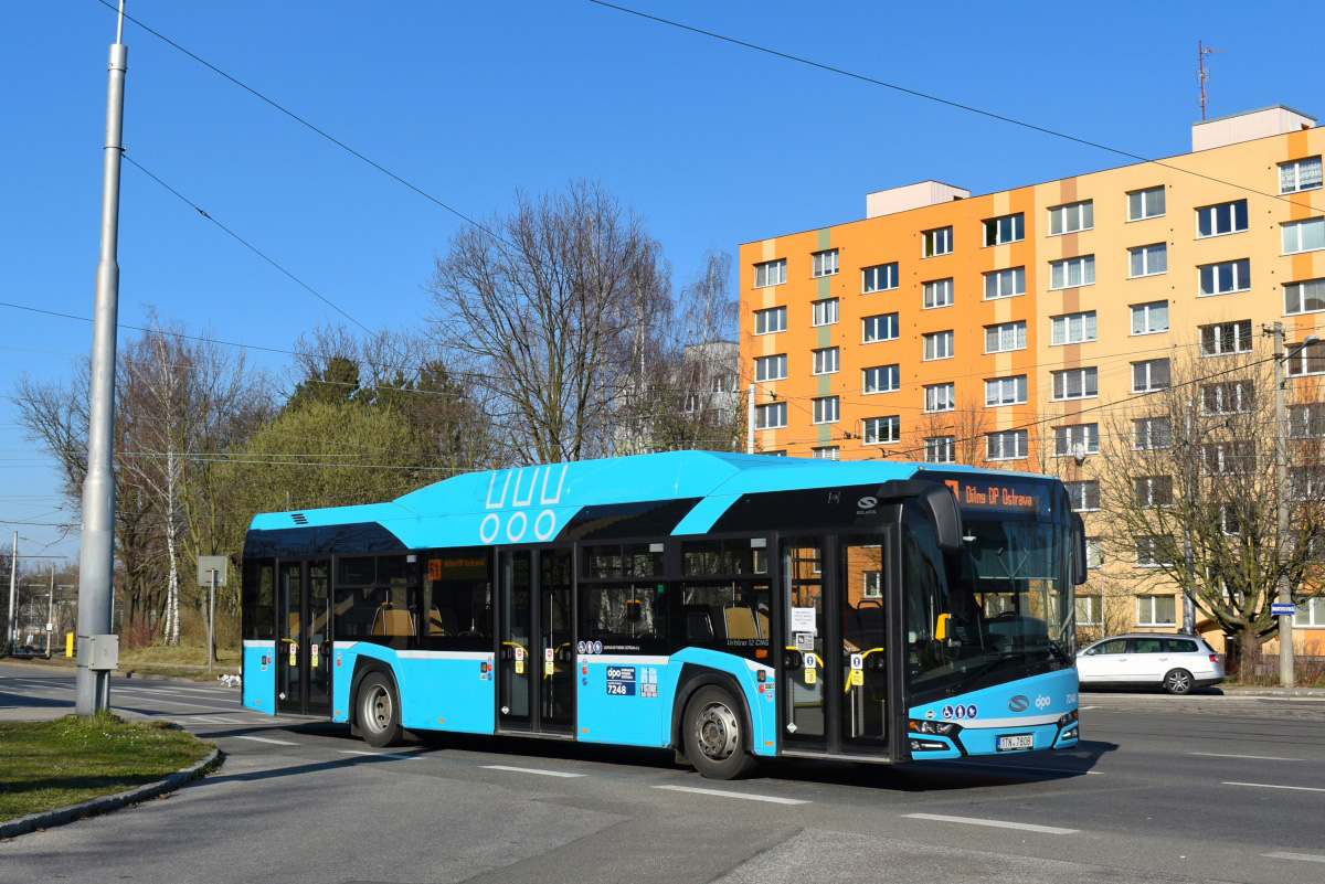 Ostrava, Solaris Urbino IV 12 CNG # 7248