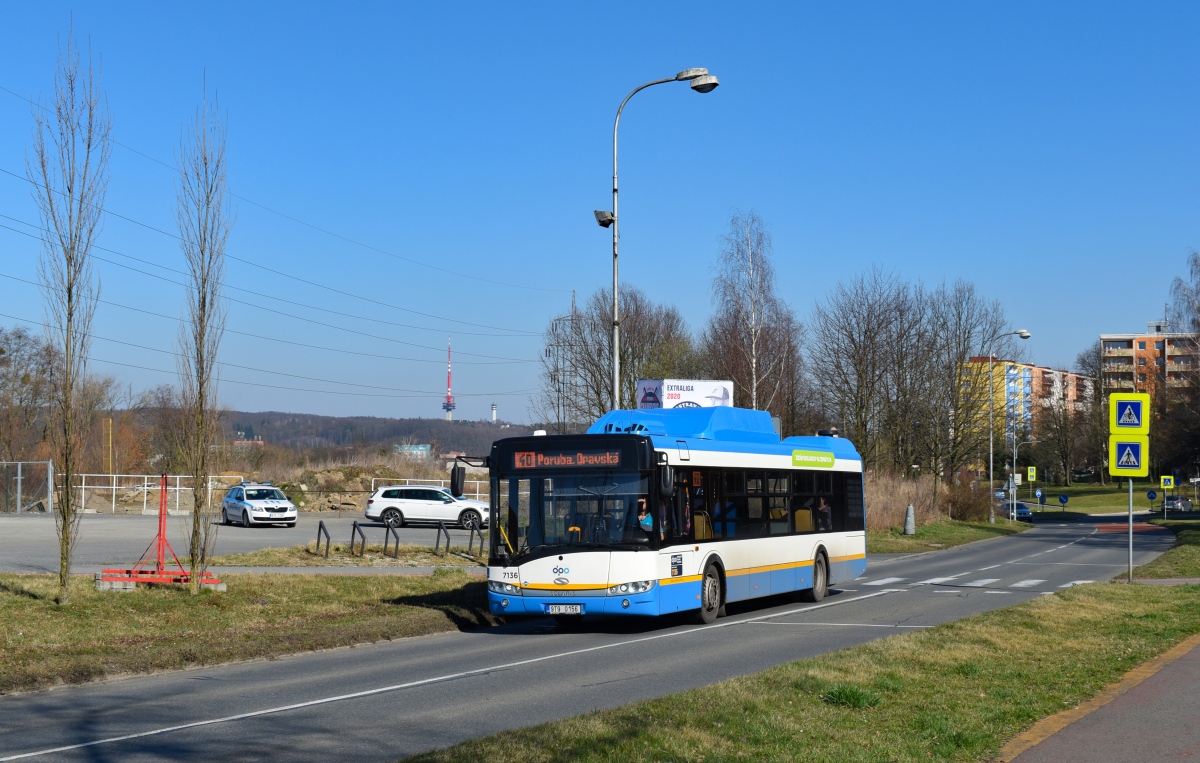 Ostrava, Solaris Urbino III 12 CNG # 7136