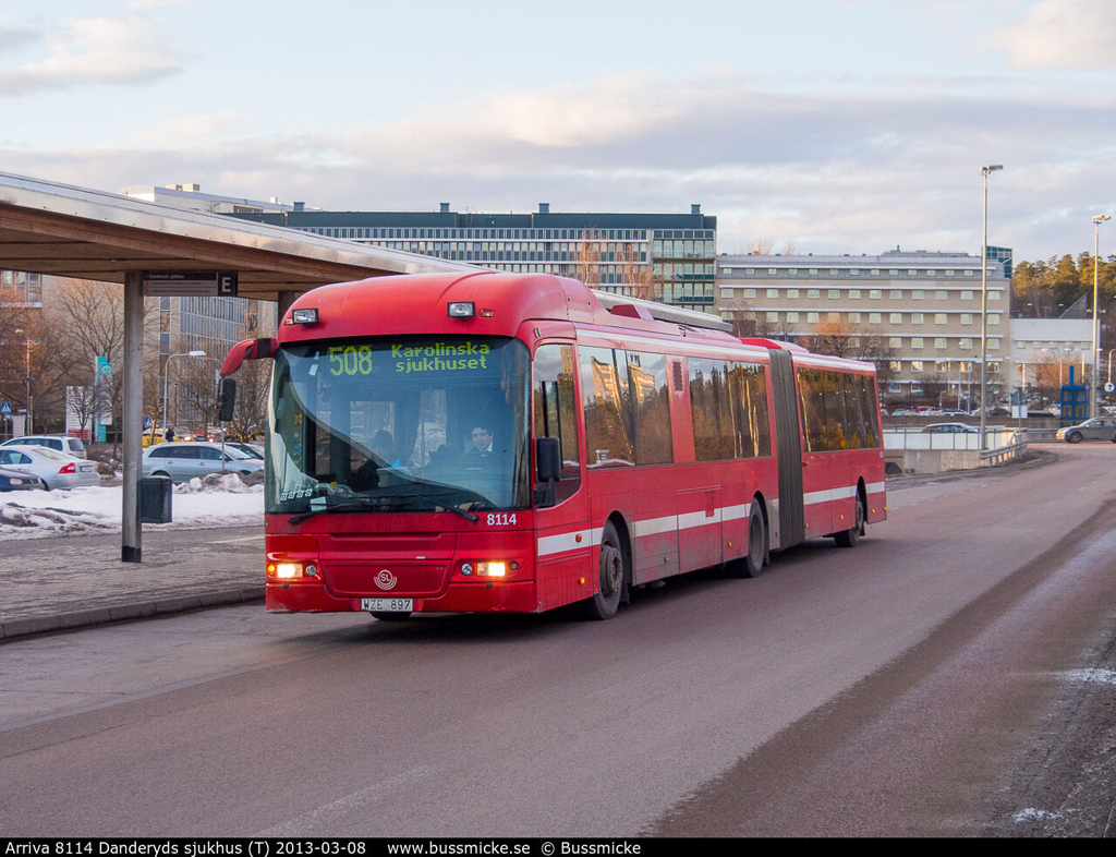 Stockholm, Volvo 8500LEA # 8114