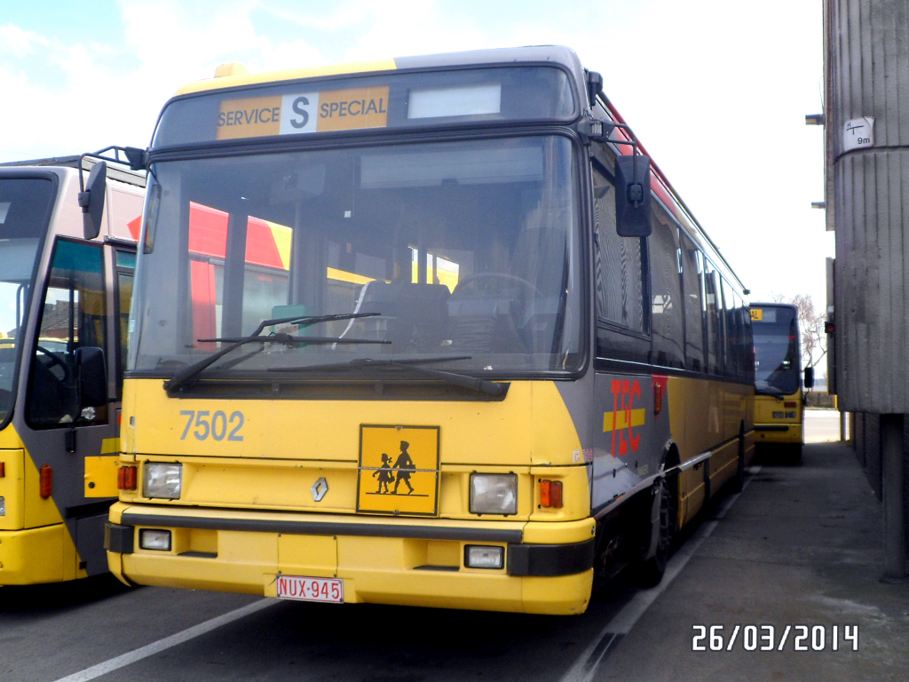Charleroi, Renault-EMI R312 nr. 7502
