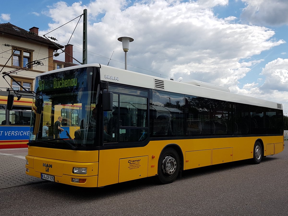 Karlsruhe, MAN A20 NÜ313 # KA-CR 935