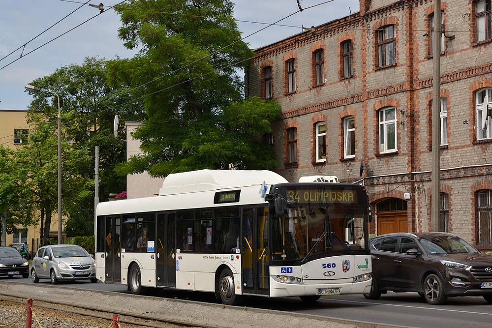 Toruń, Solaris Urbino III 12 CNG nr. 560